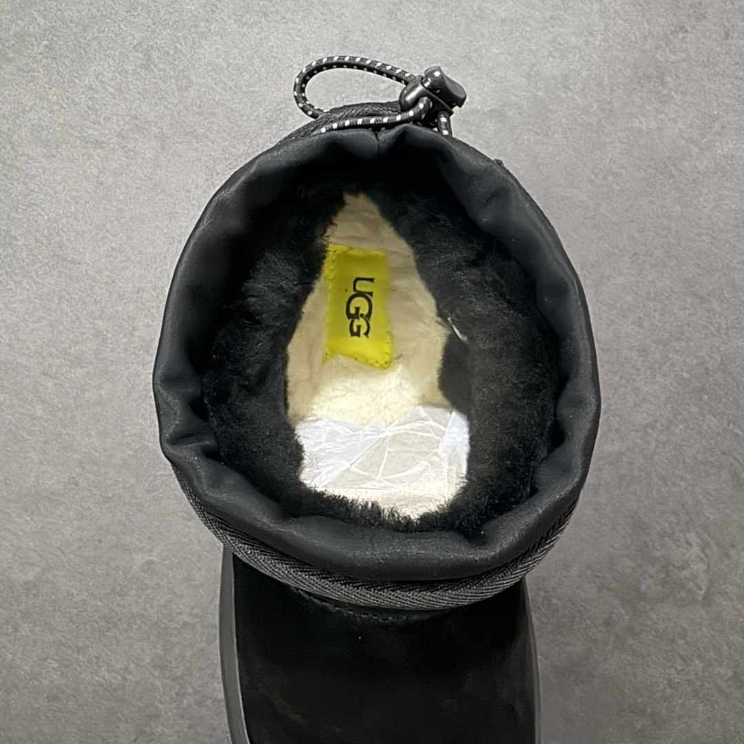 图片[7]-【X1纯原】全网最齐ugg 130个配色市面顶级版本 UGG 25款王一博二代系列黑色4cm厚底 广州外贸大厂生产鞋头到鞋垫真羊皮毛一体独立外盒包装芯片带防水工艺区别市面任何版本 独立原版开发大底羊绒鞋垫冬季保暖外出家居都是很适合的选择近年uug推出款式系列局部偏向年轻消费者喜好也走到时尚潮流穿搭的前沿鞋身材质防泼水涂层翻毛皮鞋面17毫米UGGPURE™植入式羊毛内底轻便防滑舒适橡胶外底带有品牌LOGO商标带全套包装 尺码：40-45 货号：1174196-选品中心