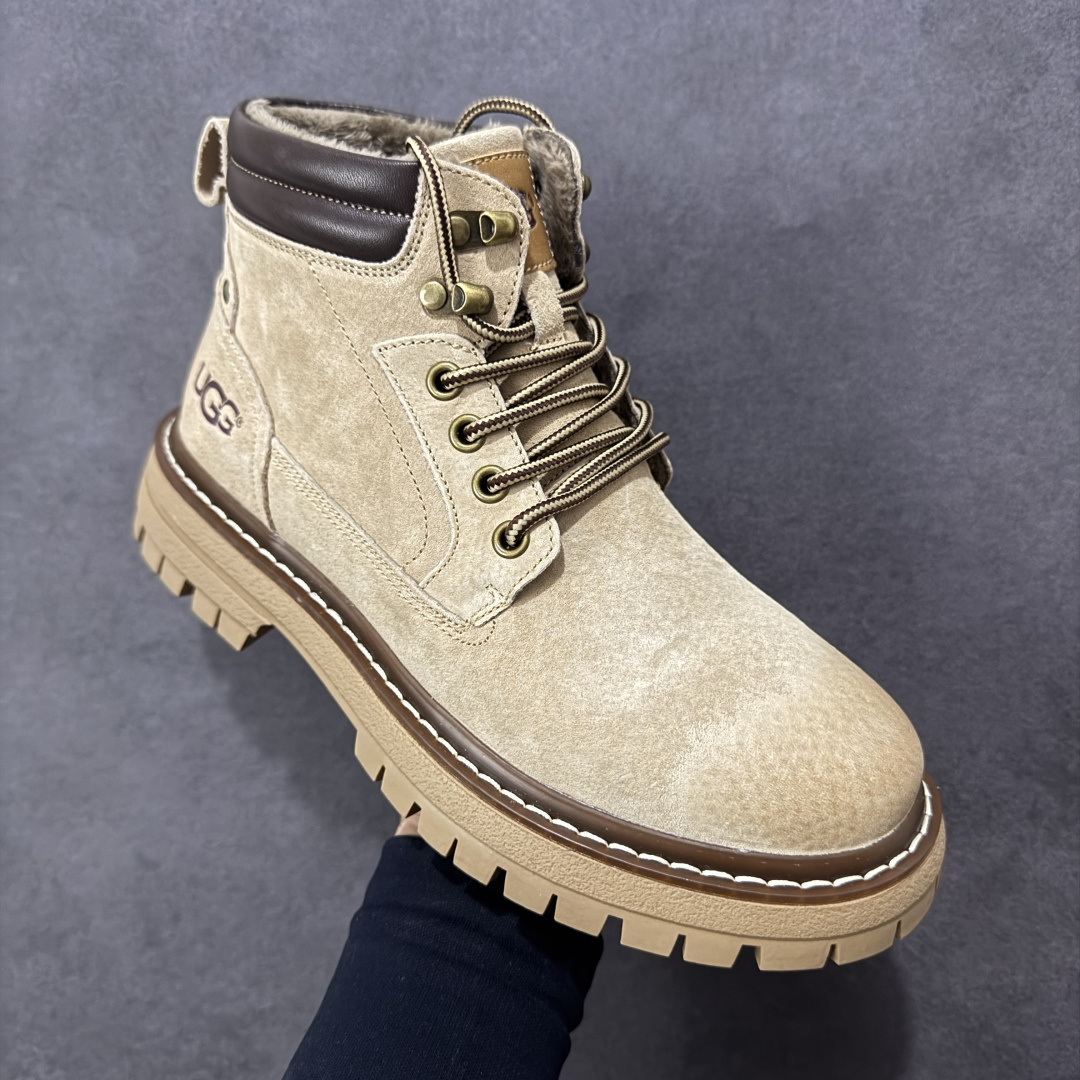 图片[3]-【广东纯原】UGG秋冬新品Tasman Weather Hybrid 塔斯曼混合系列轻量休闲鞋（毛绒一体内里 保暖锁热）秋冬必备 户外中帮男女休闲鞋雪地靴马丁靴系列 广东大厂品质 秋冬新款 时尚潮流搭配 面料釆用意大利进口磨砂牛皮 全鞋真牛皮材料 大底到五金都是代工厂原材料制作 好货不杀猪 首单质量严格把控 全套官网统一包装 今年冬季防寒户外专用产品 日常随意搭配 型男必备‼ 货号：U5856M 尺码：35-44-选品中心