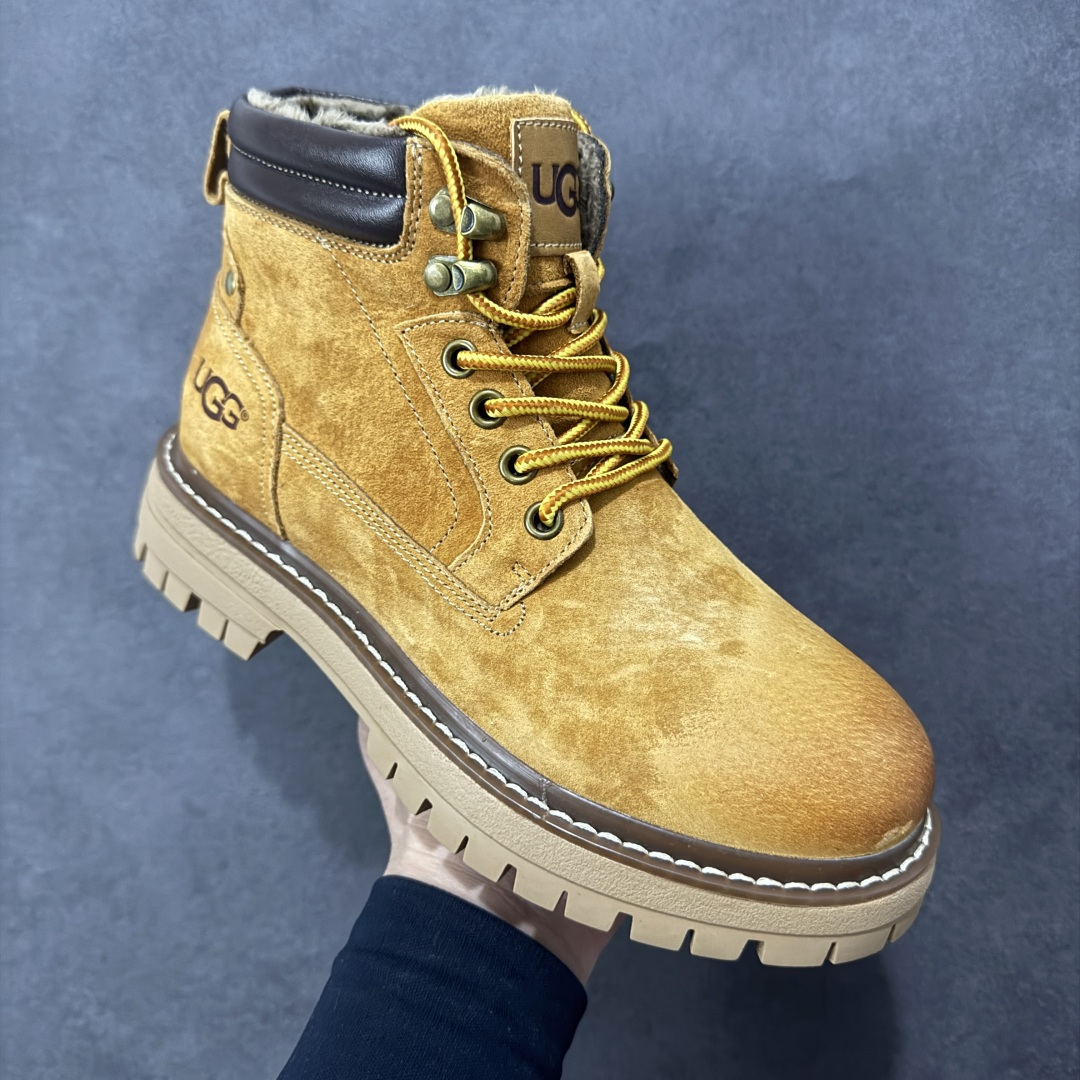 图片[3]-【广东纯原】UGG秋冬新品Tasman Weather Hybrid 塔斯曼混合系列轻量休闲鞋（毛绒一体内里 保暖锁热）秋冬必备 户外中帮男女休闲鞋雪地靴马丁靴系列 广东大厂品质 秋冬新款 时尚潮流搭配 面料釆用意大利进口磨砂牛皮 全鞋真牛皮材料 大底到五金都是代工厂原材料制作 好货不杀猪 首单质量严格把控 全套官网统一包装 今年冬季防寒户外专用产品 日常随意搭配 型男必备‼ 货号：U5856M 尺码：35-44-选品中心