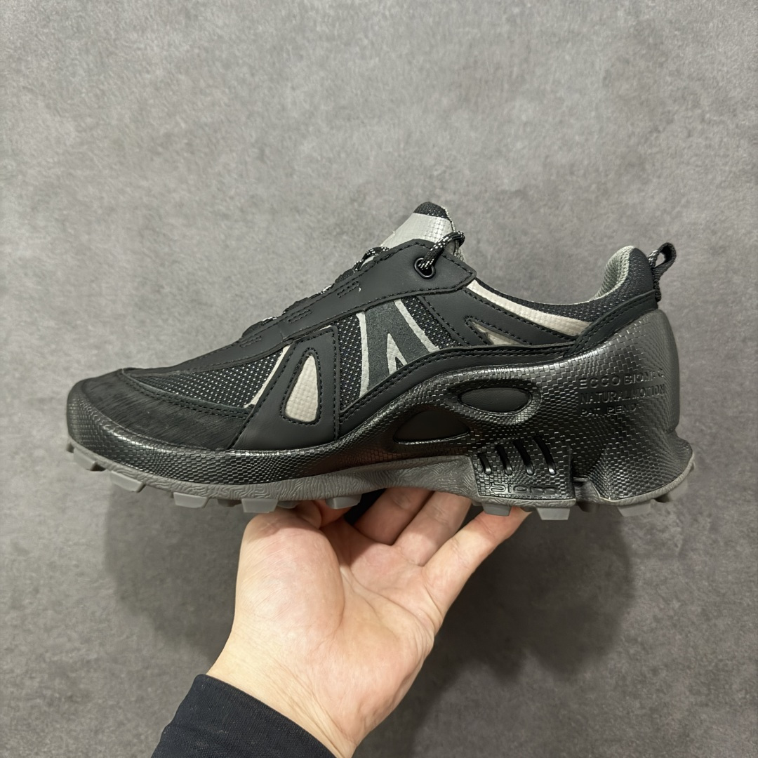 【纯原】Ecco爱步运动鞋男鞋 Ecco/爱步 BIOMC踪迹系列2025新款 防水透气户外运动健步鞋 