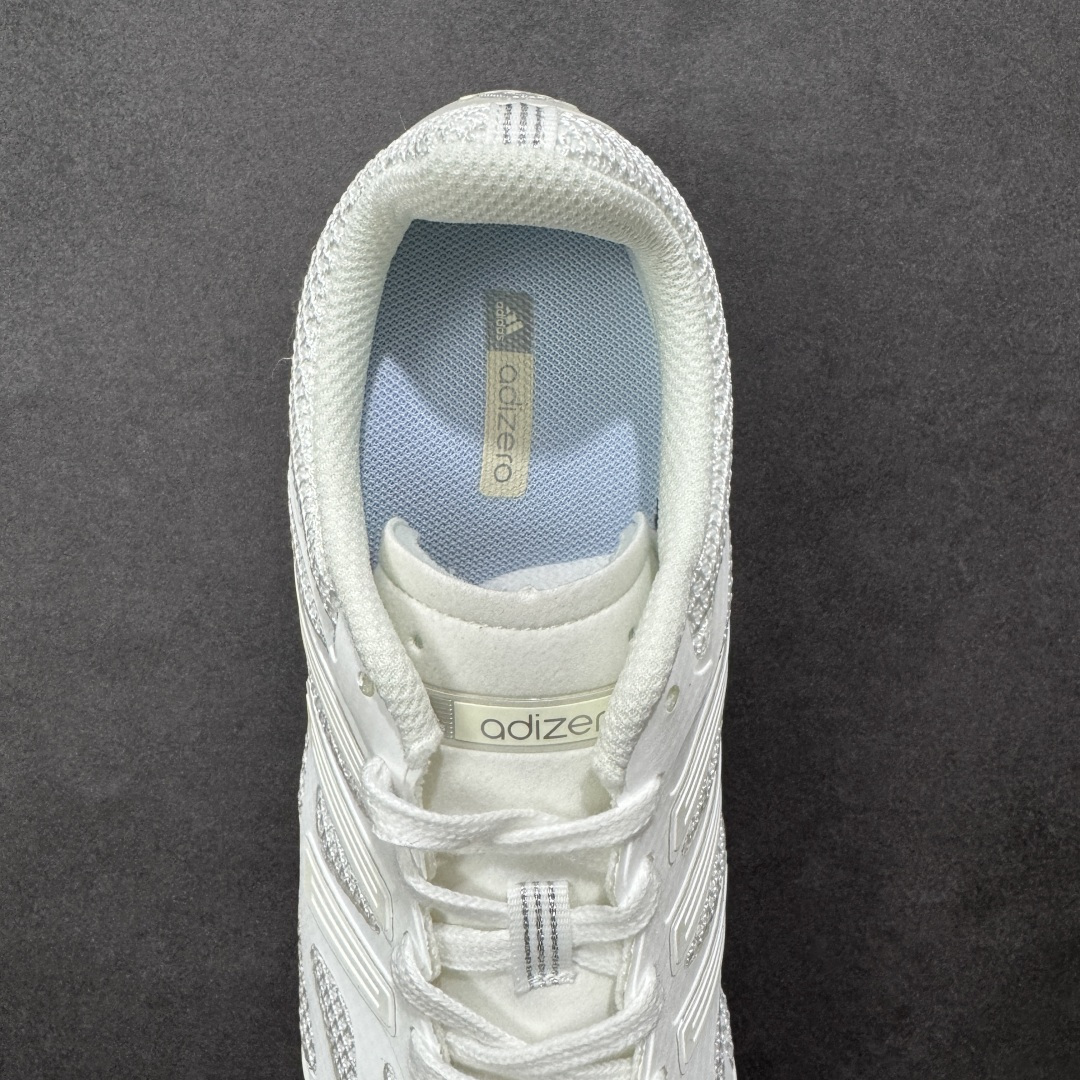 【纯原】adidas Adizero PR Performance 阿迪柔软舒适防滑耐磨 低帮跑步鞋 男