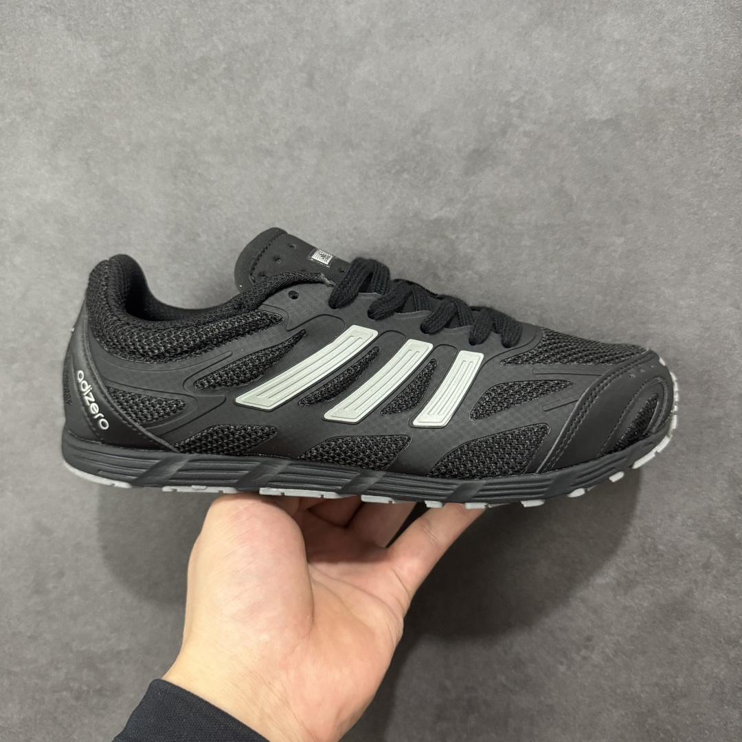 【纯原】adidas Adizero PR Performance 阿迪柔软舒适防滑耐磨 低帮跑步鞋 男