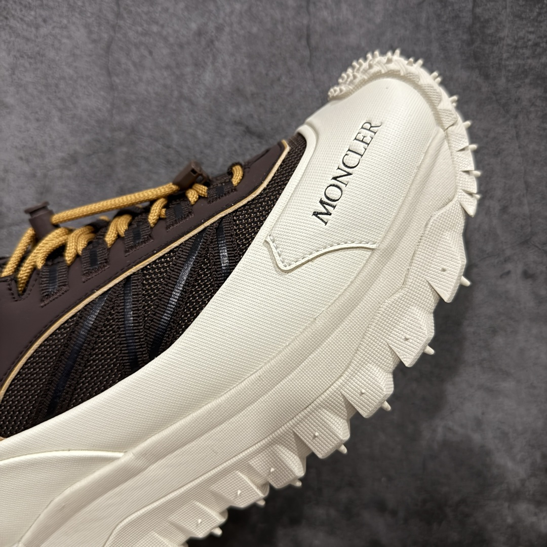 【纯原】Moncler 盟可睐/蒙口 Trailgrip GTX 抗撕裂材质山地户外鞋 鞋身采用Cord