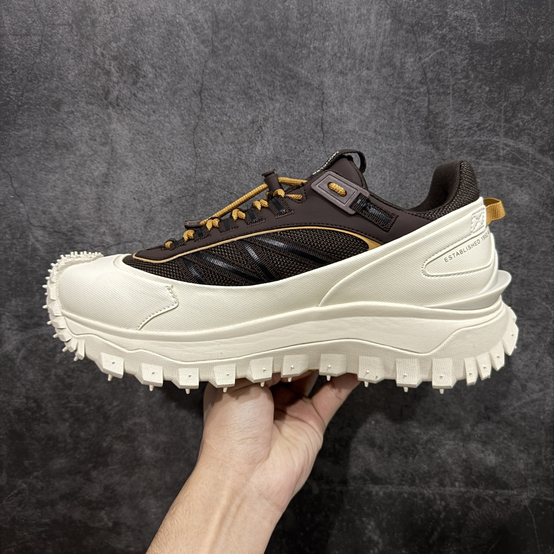 【纯原】Moncler 盟可睐/蒙口 Trailgrip GTX 抗撕裂材质山地户外鞋 鞋身采用Cord