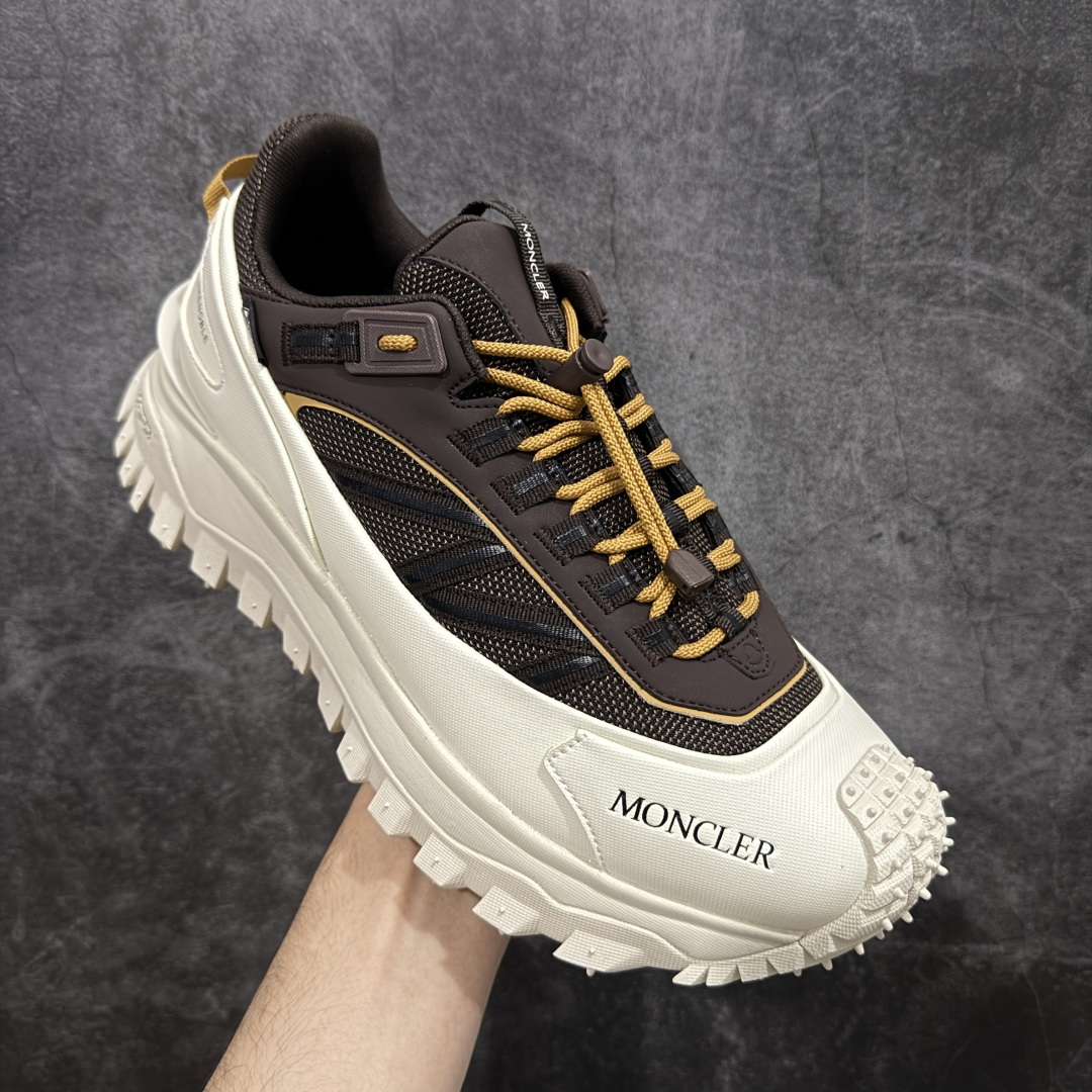 【纯原】Moncler 盟可睐/蒙口 Trailgrip GTX 抗撕裂材质山地户外鞋 鞋身采用Cord