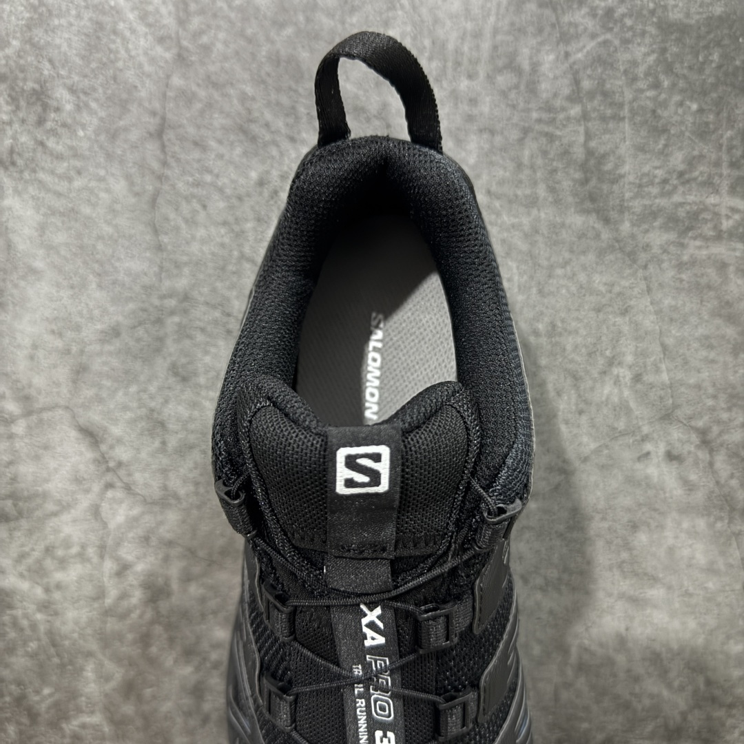 【纯原】SALOMON 萨洛蒙 XA PRO 3D 户外运动 网布减震防滑透气 低帮跑步鞋 男女同款 黑