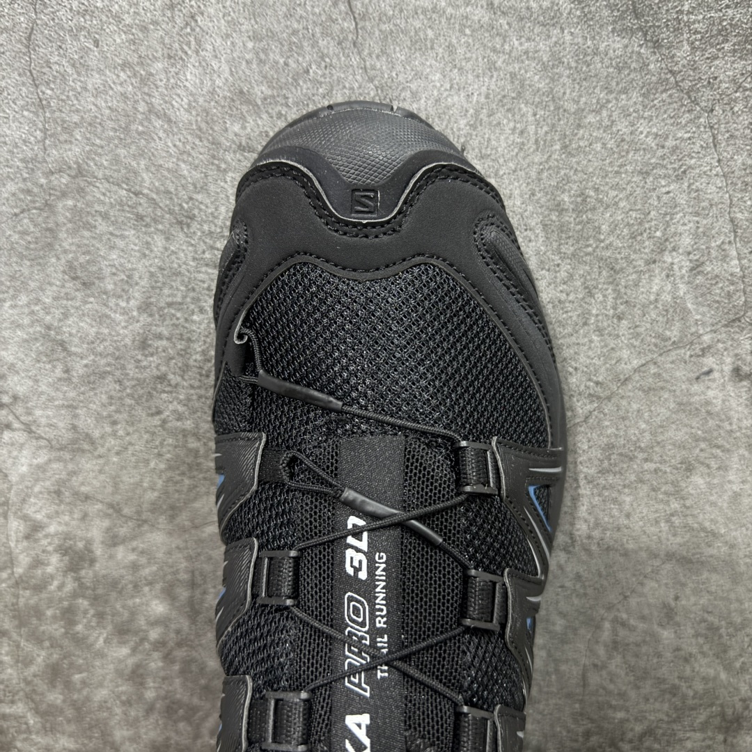 【纯原】SALOMON 萨洛蒙 XA PRO 3D 户外运动 网布减震防滑透气 低帮跑步鞋 男女同款 黑