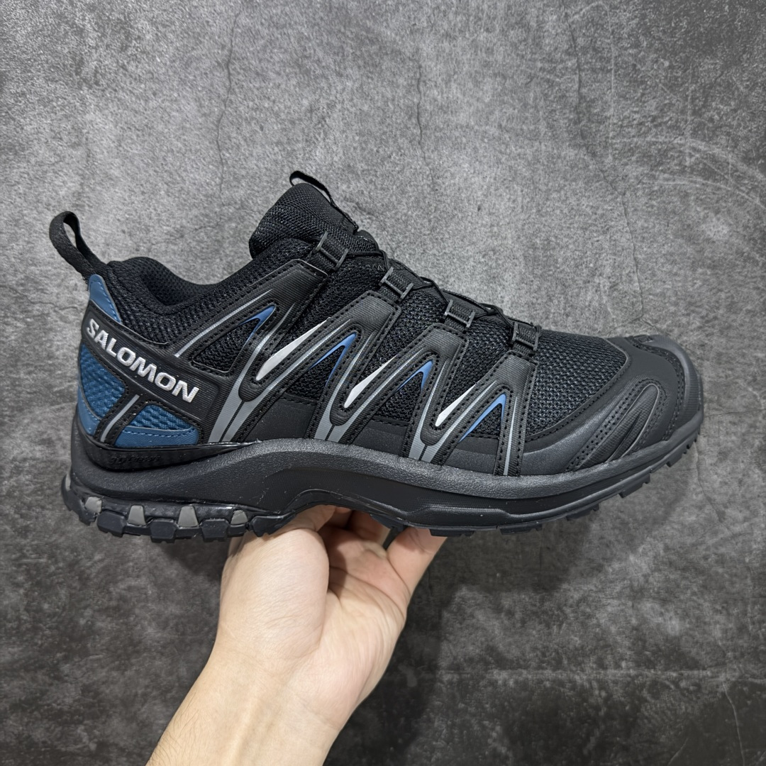 【纯原】SALOMON 萨洛蒙 XA PRO 3D 户外运动 网布减震防滑透气 低帮跑步鞋 男女同款 黑