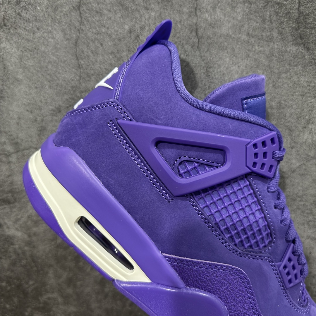 图片[7]-【美版GX纯原】Nigel Sylvester x Air Jordan AJ4 “Brick by Brick” 联名紫砖 货号：HF4340-500 全新批次 重点区分市面 真正砖面纹路 区别市面版本 正确细节 卡色无色差 GX原数据精心打造 原厂材质 超弹硅胶材质 内层不织布补强 补强为硅胶提供更强耐久性 避免断裂 圈内最强四代 独家外贸特供尺码含 45.5 48.5 耗时半年巨作 全套原纸板楦头开发 原厂特供皮料加持 确保原汁原味 完美呈现四代版型 一比一鞋头弧度高度鞋身弧度 数据细节工艺流程均保持原鞋一致 原厂TPU网格鞋带扣 正确内里网布 菱角分明不变形无多余毛边 柔软性质感一致于原鞋 市场唯一原厂鞋扣模具 背面可见隐藏注塑口 原厂织唛标 原厂飞人电绣工艺 尾指中部跳三针 独家绑鞋带手法 印刷中底布 四线拉帮 米色美纹纸贴合固定 进口港宝加持 后跟自然饱满 全鞋荧光划线卡点 追求极致完美 每一双都是工艺品 多重QC质检 超越公司货的品控标准 实实在在的免检产品 …… 尺码：40 40.5 41 42 42.5 43 44 44.5 45 46 47.5 48.5-选品中心