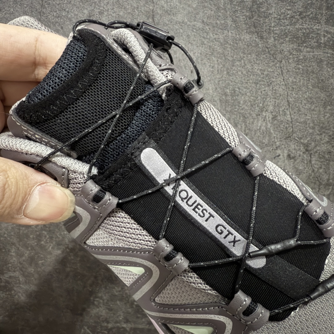 图片[6]-【巅峰升级版】Salomon XT-QUEST ADV 萨洛蒙情侣款户外机能鞋 491277 全新工厂出品 升级品质 全鞋改进为原厂一致材料打造 全新修长鞋型 版型正 全新玻璃冲刀 清洁度提升 中底带数字钢印 网面与鞋头材料校对一致无色差 鞋盒同步原版牛皮纸鞋盒 鞋头处添加☯️太极标 细节多次修改校正 坚持同步原版无差别 终端优势供应 尺码：36 36.5 37.5 38 38.5 39 40 40.5 41 42 42.5 43 44 44.5 45-选品中心