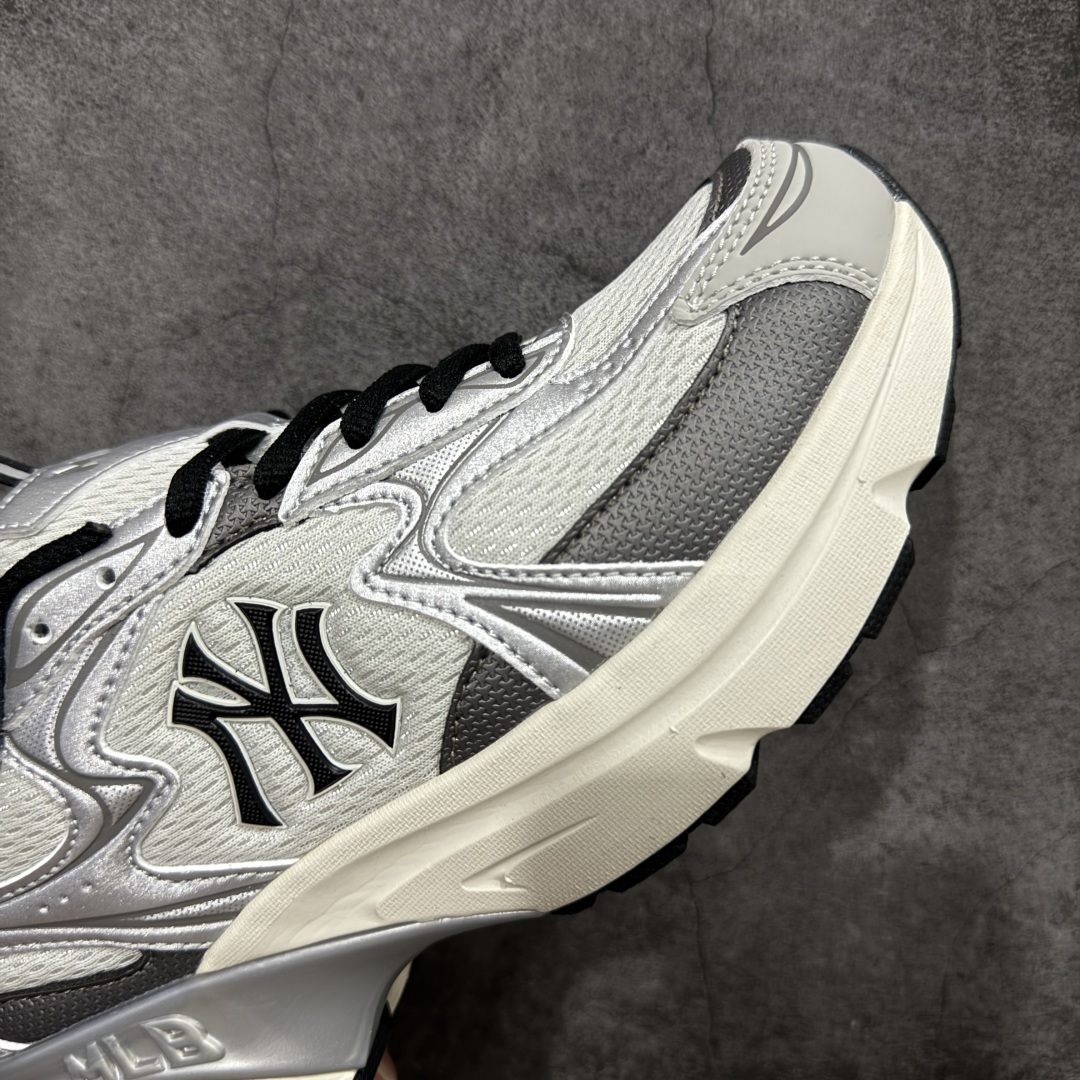 【纯原版】韩国洋基队NY大标潮流老爹鞋MLB小白鞋复古轻便增高运动鞋新款绑带时尚潮流百搭原材料打造 原楦