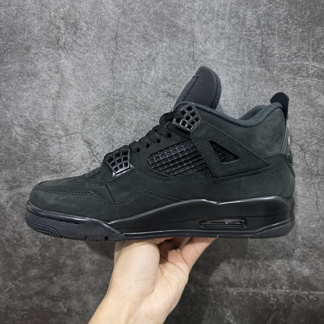 【纯原】Air Jordan 4 Retro AJ4 乔4黑猫2.0复刻版 FV5029-010全新升级