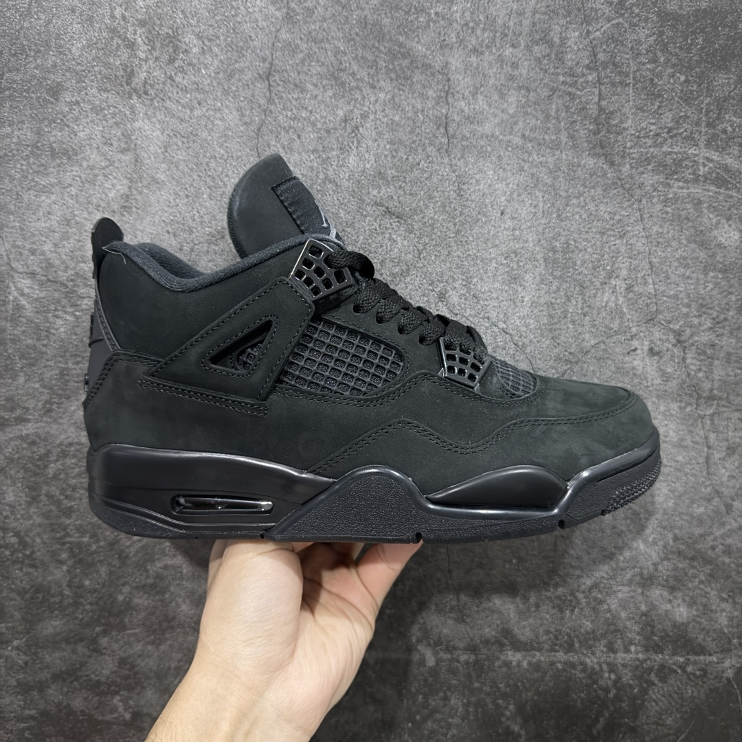 【纯原】Air Jordan 4 Retro AJ4 乔4黑猫2.0复刻版 FV5029-010全新升级