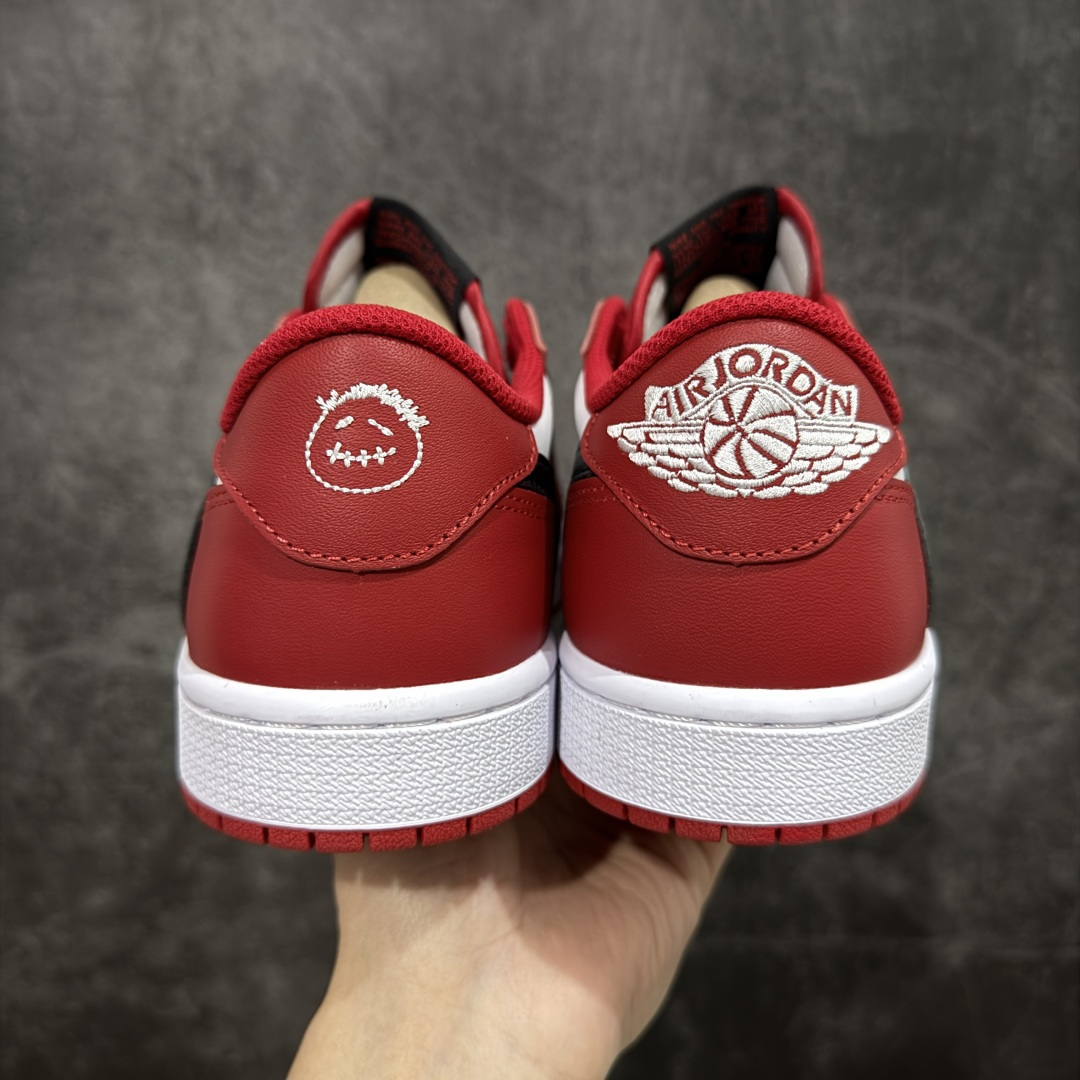 【纯原】Travis Scott x Air Jordan AJ1 Low OG SP TS联名倒钩低帮