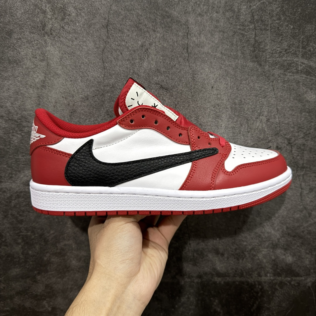 【纯原】Travis Scott x Air Jordan AJ1 Low OG SP TS联名倒钩低帮