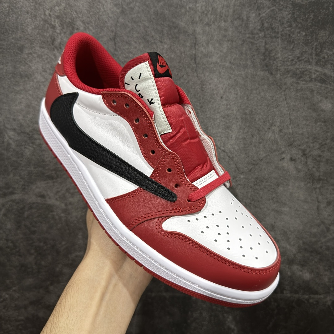 【纯原】Travis Scott x Air Jordan AJ1 Low OG SP TS联名倒钩低帮