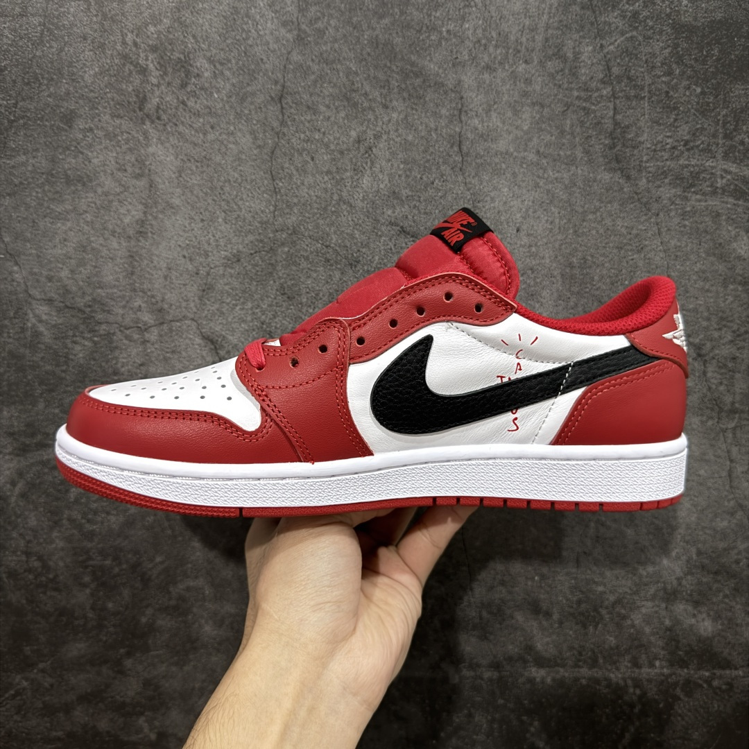 【纯原】Travis Scott x Air Jordan AJ1 Low OG SP TS联名倒钩低帮