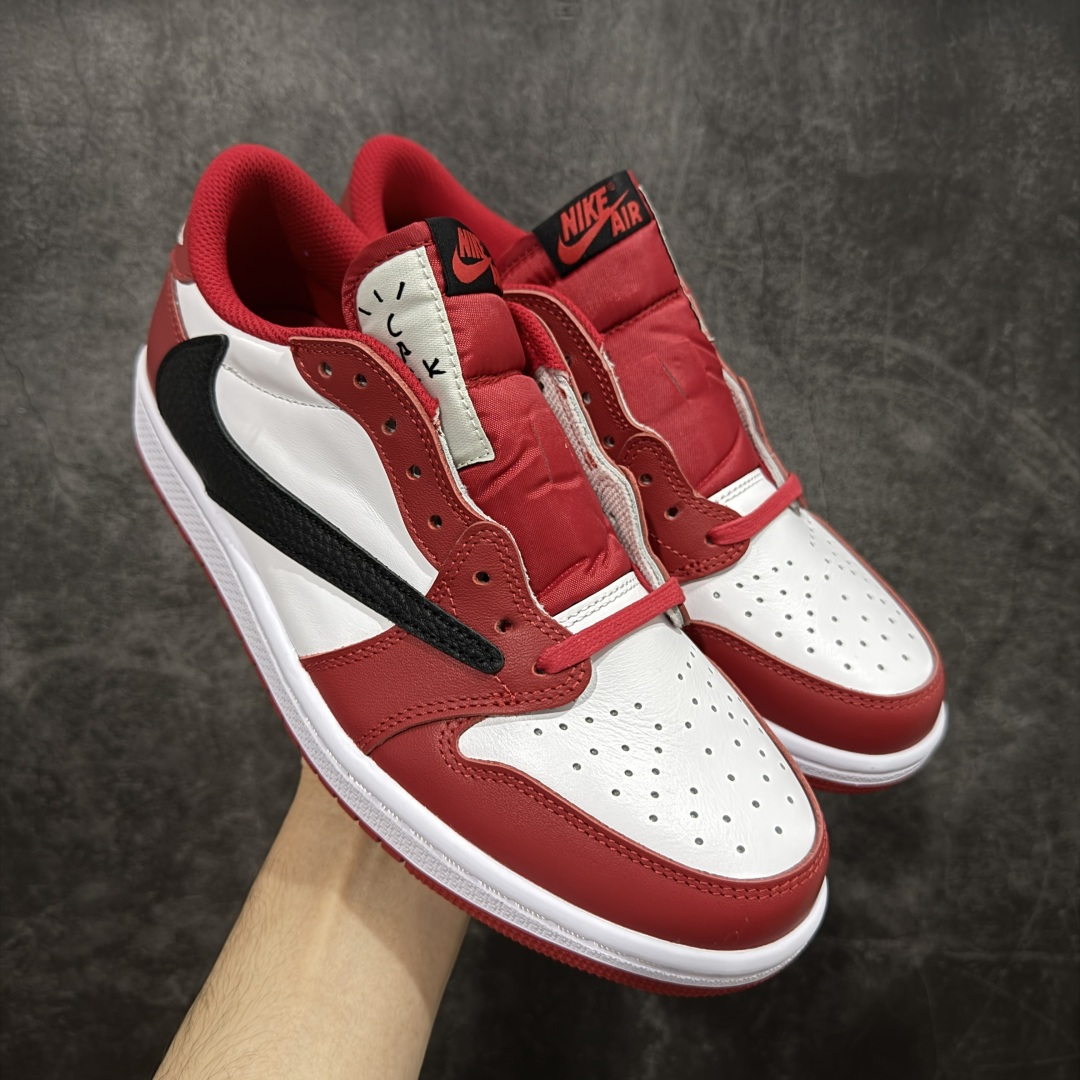 【纯原】Travis Scott x Air Jordan AJ1 Low OG SP TS联名倒钩低帮