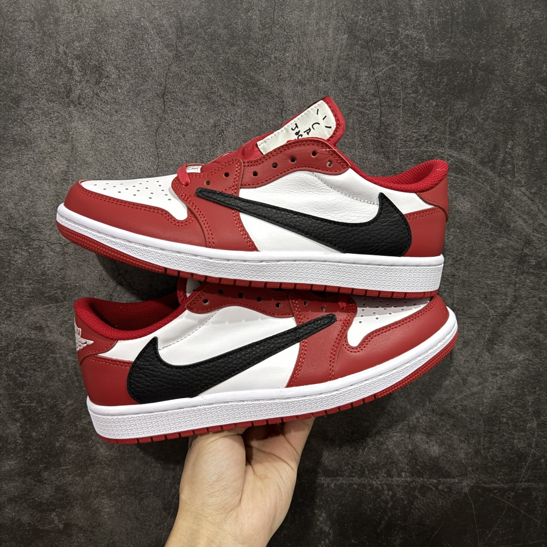 【纯原】Travis Scott x Air Jordan AJ1 Low OG SP TS联名倒钩低帮