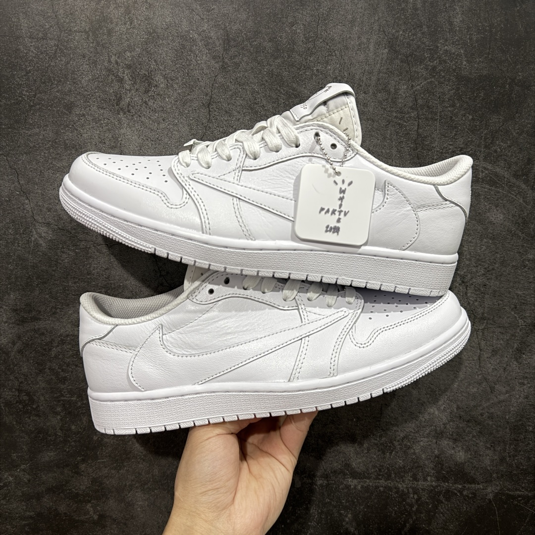 【纯原】Travis Scott x Air Jordan AJ1 Low OG SP TS联名倒钩低帮