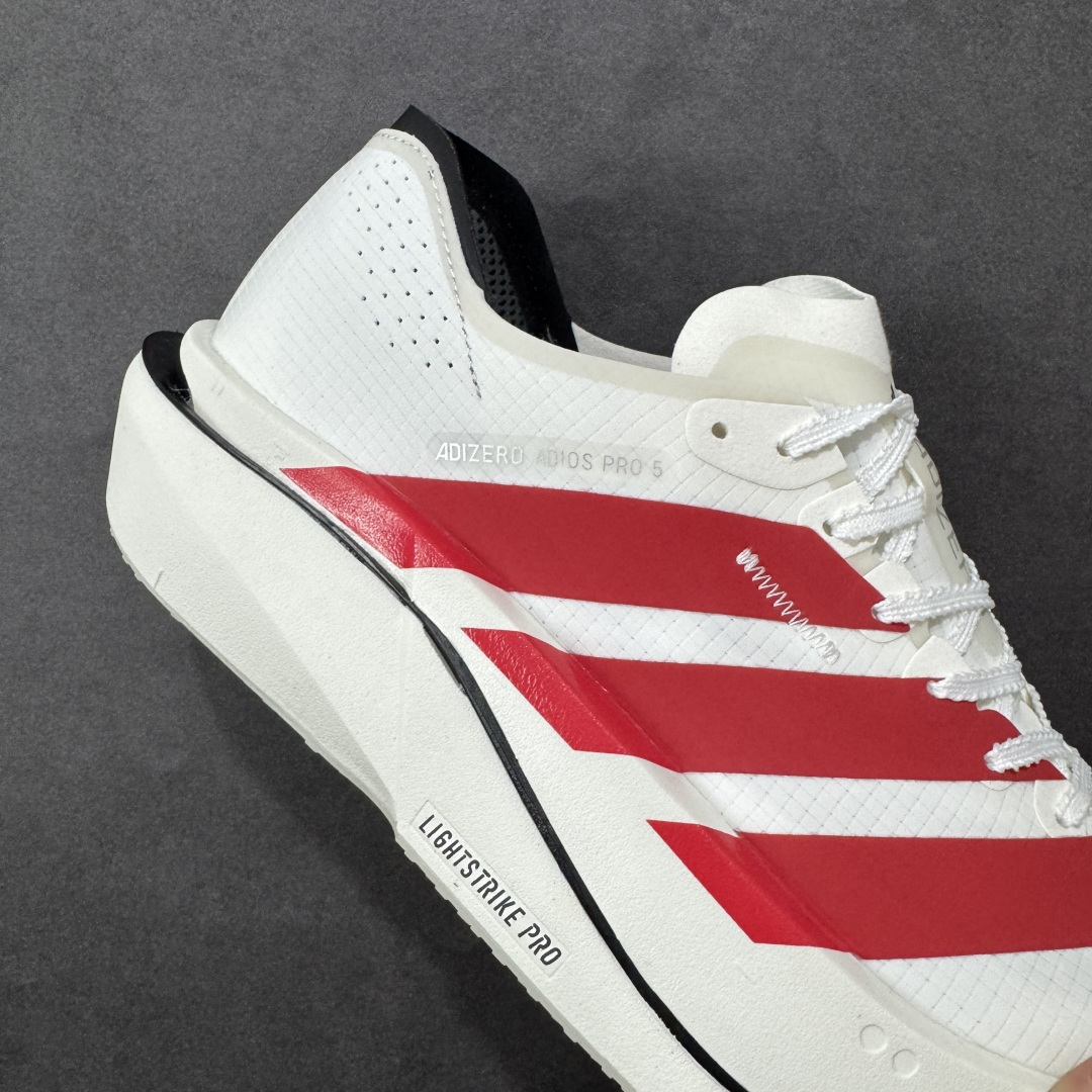 图片[6]-【HD版本】Adidas Adizero Adios 5 M 阿迪达斯 马拉松飞线贾卡轻质透气休闲运动跑步鞋 采用双层透气网纱 Flywire动态飞线绑缚鞋面材质 内置Zoom小气垫装置 货号：K18293 尺码：36 36.5 37 38 38.5 39 40 40.5 41 42 42.5 43 44 45 46 编码：FSB260270-选品中心