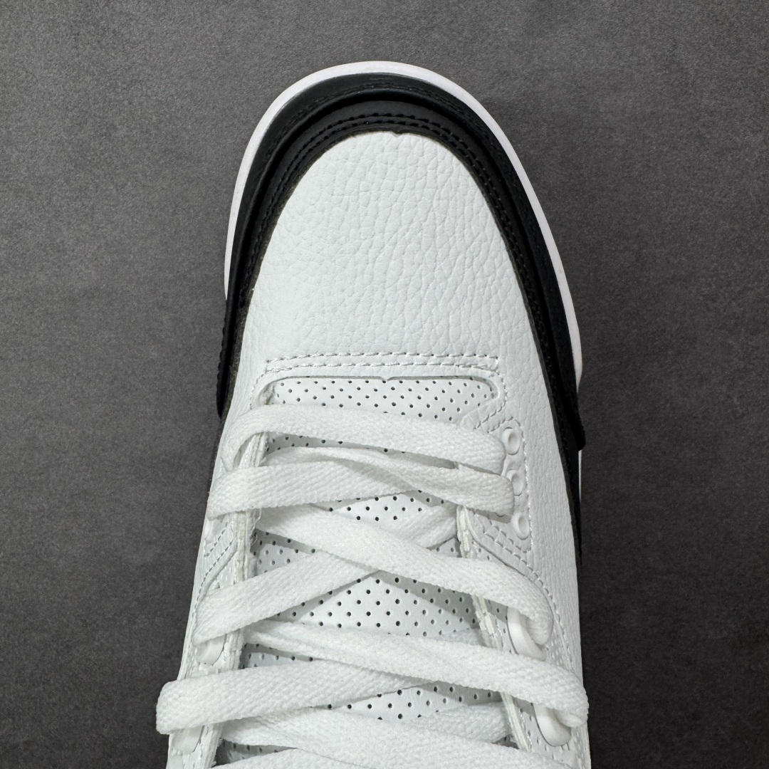 图片[8]-【纯原特价】Fragment Design x Jordan Air Jordan 3 SP 藤原浩 中帮 复古篮球鞋 男女同款 黑白 货号：DA3595-100 尺码：36-45 半 编码：YBB200210-选品中心