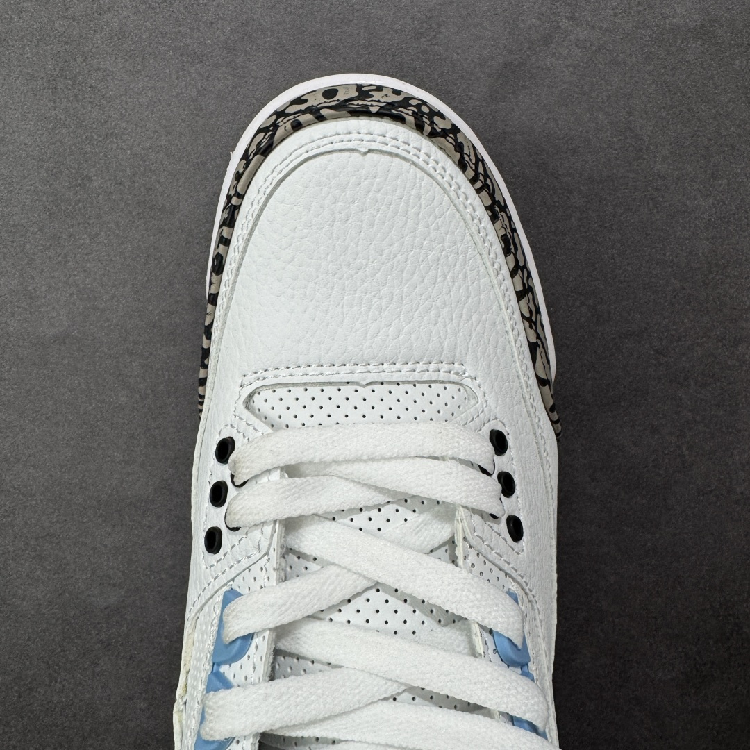 图片[8]-【纯原特价】Jordan Air Jordan 3 retro \”unc 潮流 中帮 复古篮球鞋 男款 北卡蓝 货号：CT8532-104 尺码：36-47 编码：YBB200210-选品中心