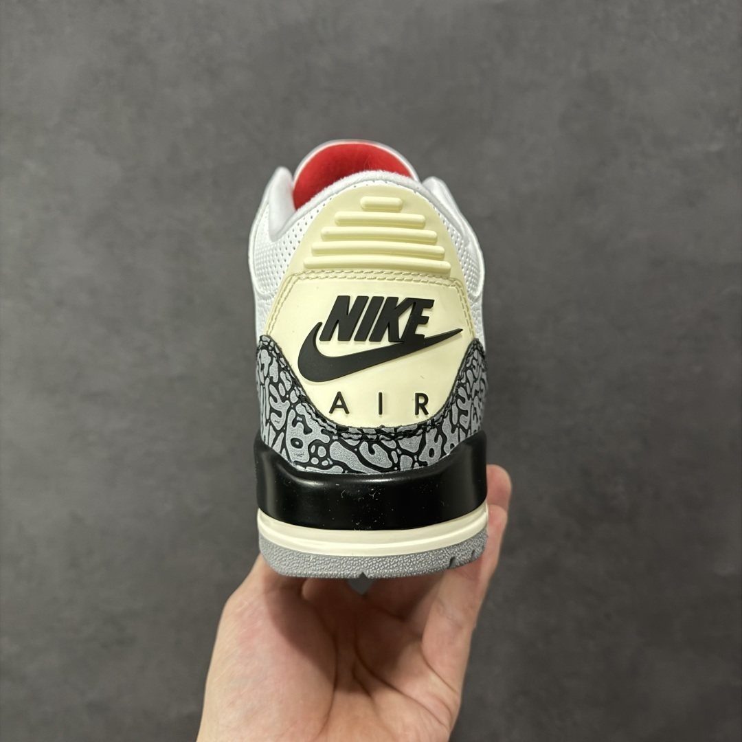 图片[4]-【纯原特价】Jordan Air Jordan 3 retro \”unc 潮流 中帮 复古篮球鞋 货号：DN3707-100 尺码：36-47 编码：YBB200210-选品中心