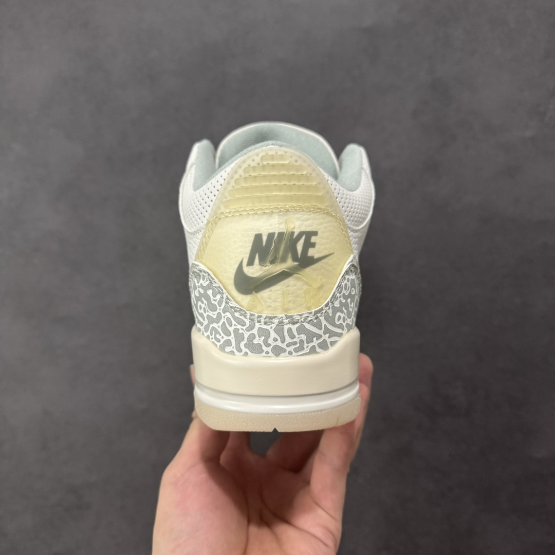 图片[4]-【纯原特价】Jordan Air Jordan 3 retro \”unc 潮流 中帮 复古篮球鞋 货号：FJ9479-100 尺码：36-47 编码：YBB200210-选品中心