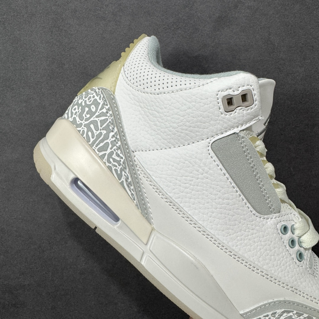 图片[6]-【纯原特价】Jordan Air Jordan 3 retro \”unc 潮流 中帮 复古篮球鞋 货号：FJ9479-100 尺码：36-47 编码：YBB200210-选品中心
