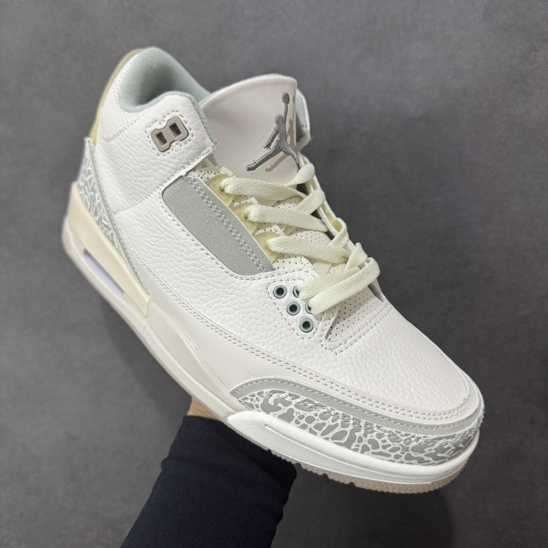 图片[3]-【纯原特价】Jordan Air Jordan 3 retro \”unc 潮流 中帮 复古篮球鞋 货号：FJ9479-100 尺码：36-47 编码：YBB200210-选品中心