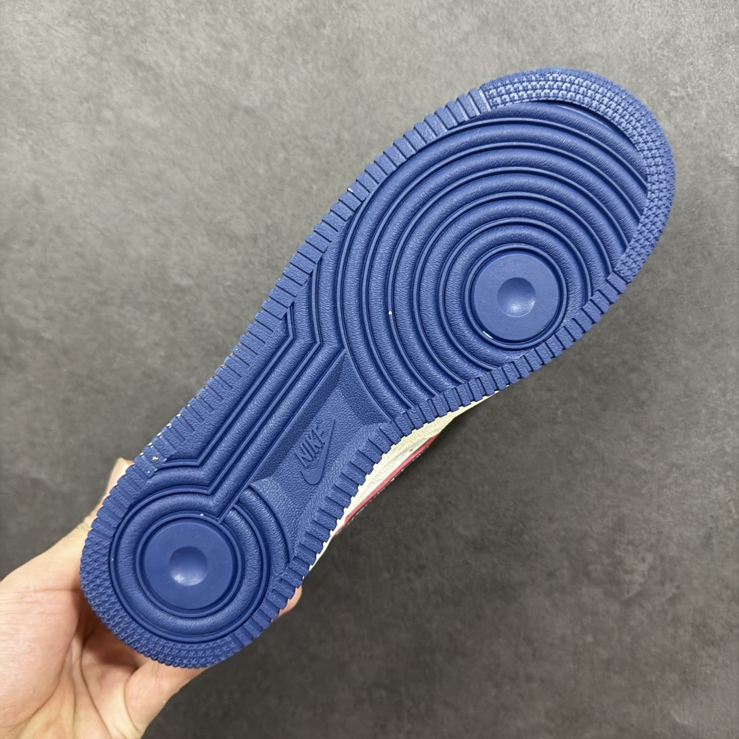 【纯原】NIke Air Force 1 '07 Low “SUP联名--白红蓝三小勾” 空军一号低帮 