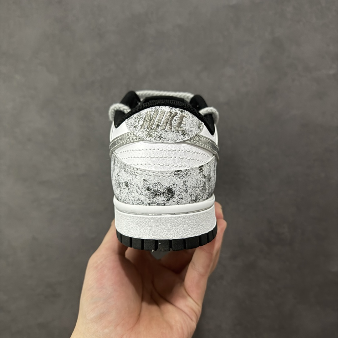 【纯原】Nike SB Dunk Low 绑带 周年高端定制 低帮休闲板鞋 DD1391-100#定制鞋