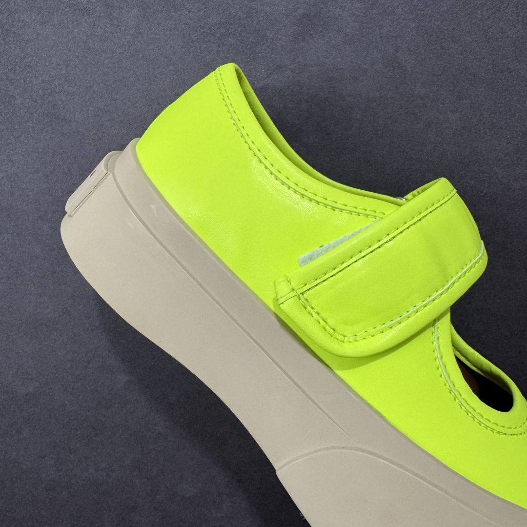 图片[6]-【广东纯原版本】Marni Pablo Leather Mary Jane Sneaker 意大利奢侈品品牌-玛尼·巴勃罗·玛丽珍系列低帮松糕厚底百搭魔术贴大头增高板鞋 女鞋广东原产 采用软质粒面牛剖革鞋面材质 内里水染牛皮及乳胶脚垫 内嵌PU乳胶缓震脚垫 外置4.0cm厘米增高防滑耐磨TPR橡胶大底❗ 赵露思宋祖儿同款爆款大头鞋！ 尺码：35-40-选品中心