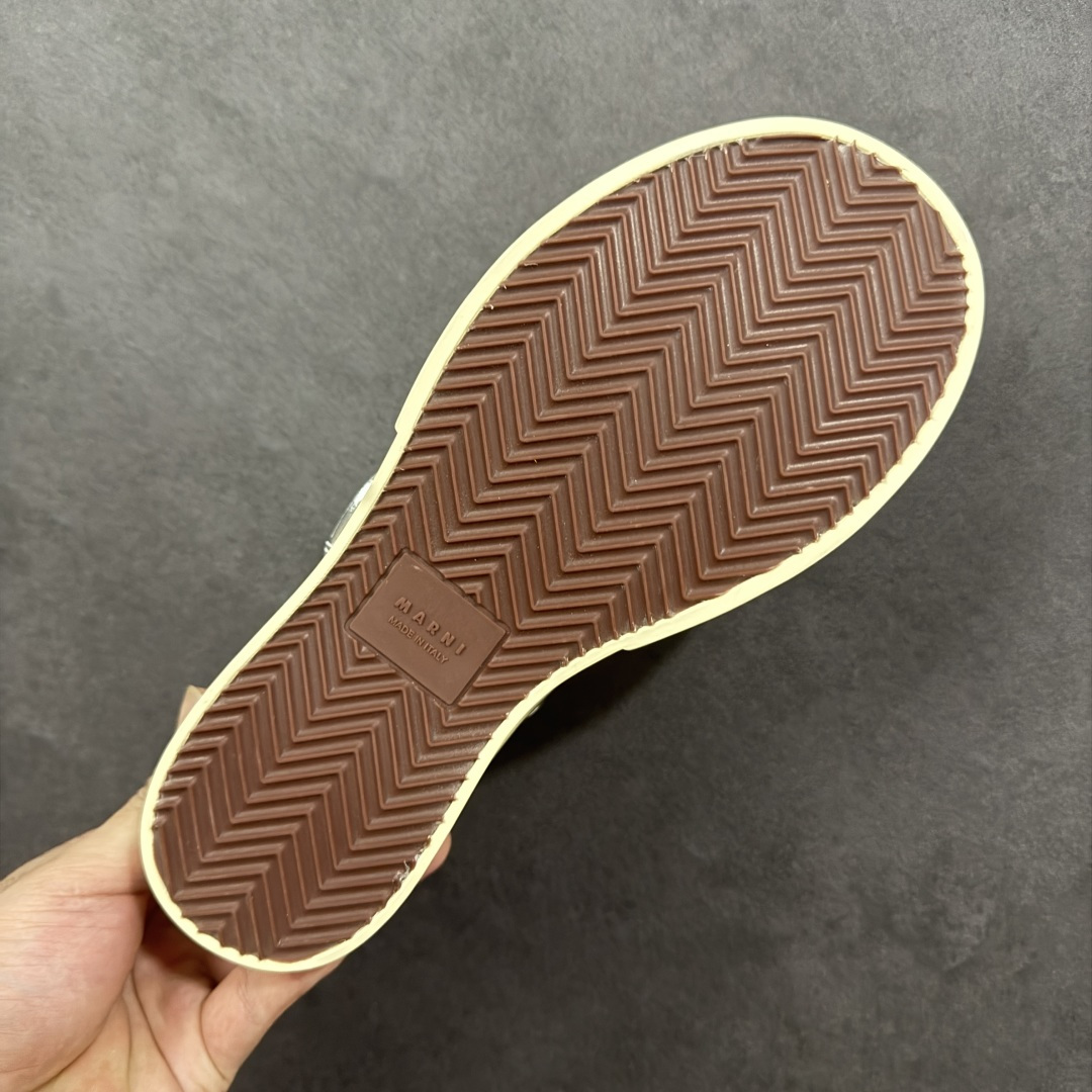 【纯原】Marni Pablo Leather Mary Jane Sneaker 意大利奢侈品品牌-玛