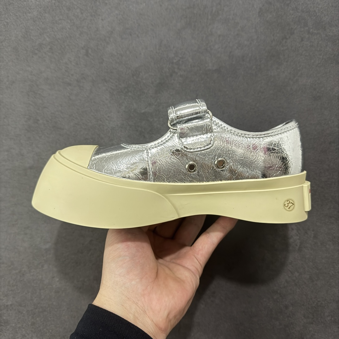 【纯原】Marni Pablo Leather Mary Jane Sneaker 意大利奢侈品品牌-玛