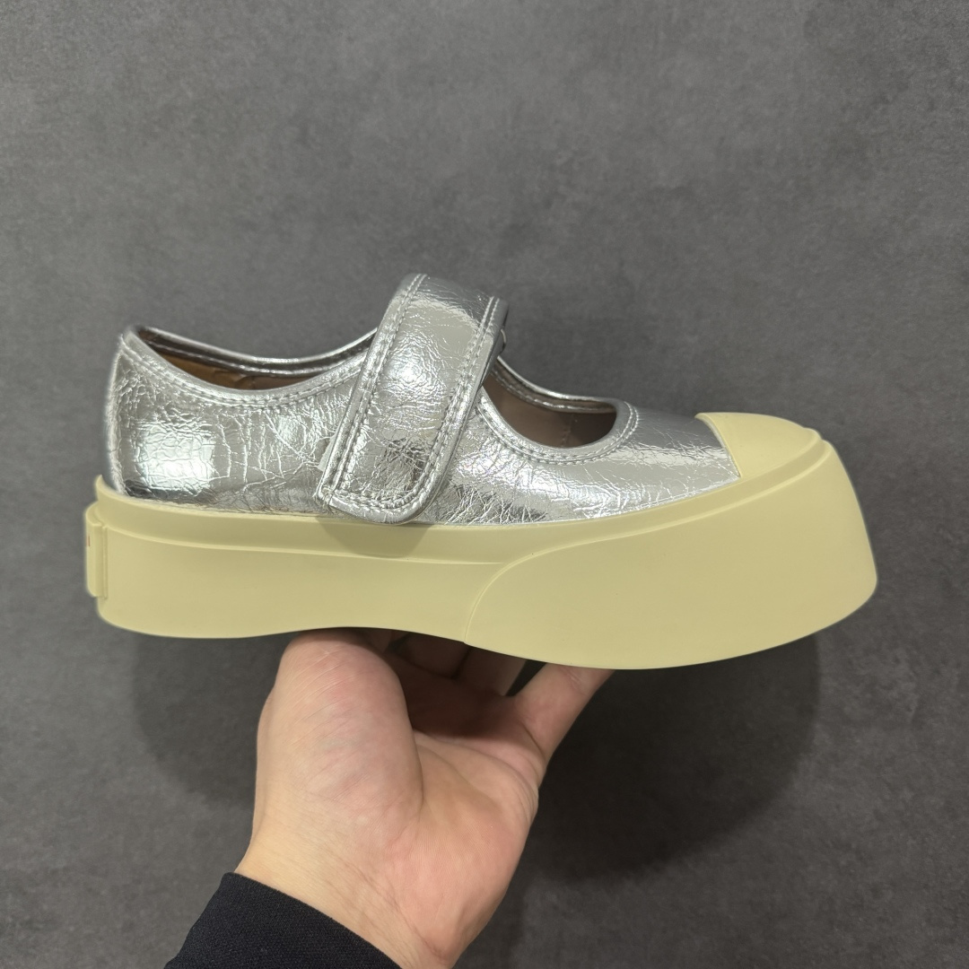 【纯原】Marni Pablo Leather Mary Jane Sneaker 意大利奢侈品品牌-玛