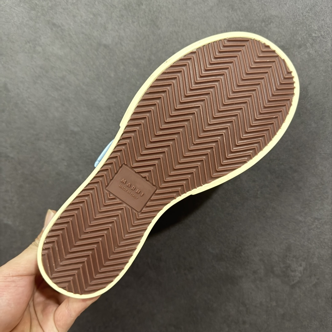 【纯原】Marni Pablo Leather Mary Jane Sneaker 意大利奢侈品品牌-玛