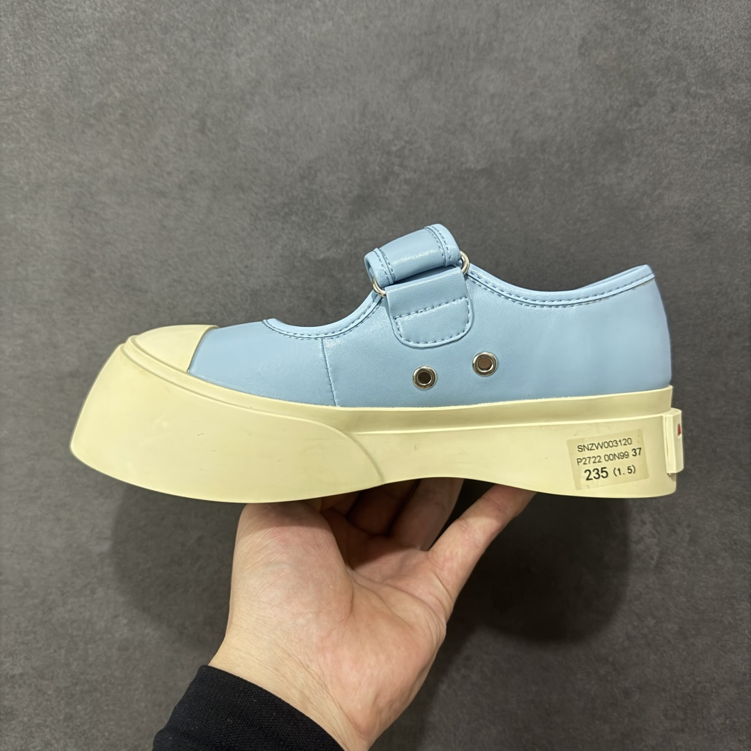 【纯原】Marni Pablo Leather Mary Jane Sneaker 意大利奢侈品品牌-玛