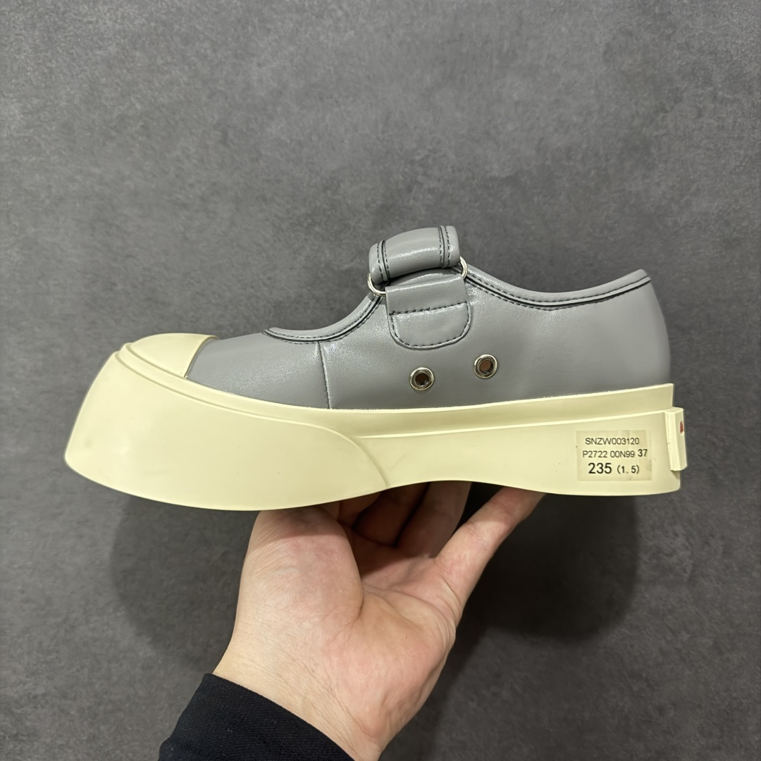 【纯原】Marni Pablo Leather Mary Jane Sneaker 意大利奢侈品品牌-玛
