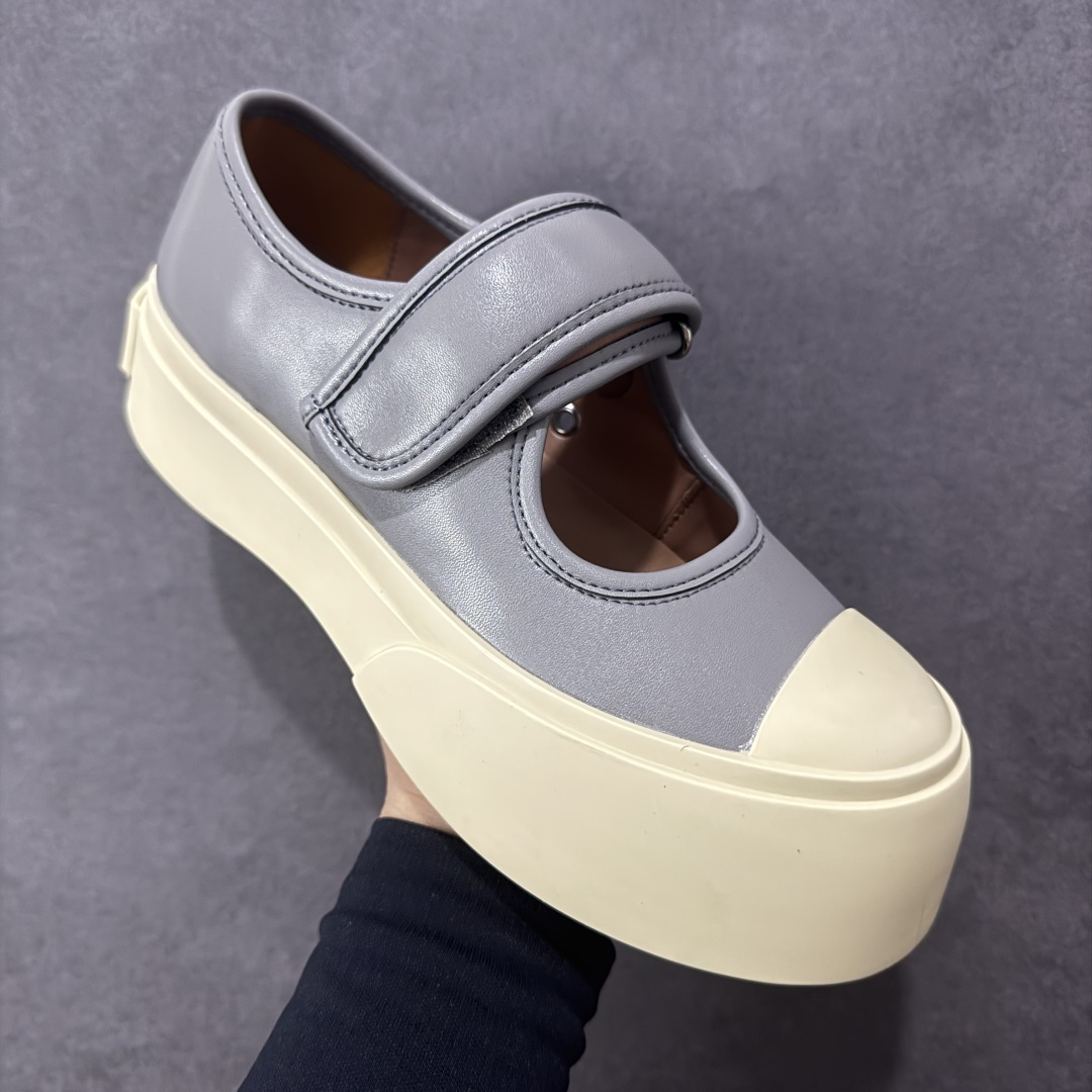 【纯原】Marni Pablo Leather Mary Jane Sneaker 意大利奢侈品品牌-玛