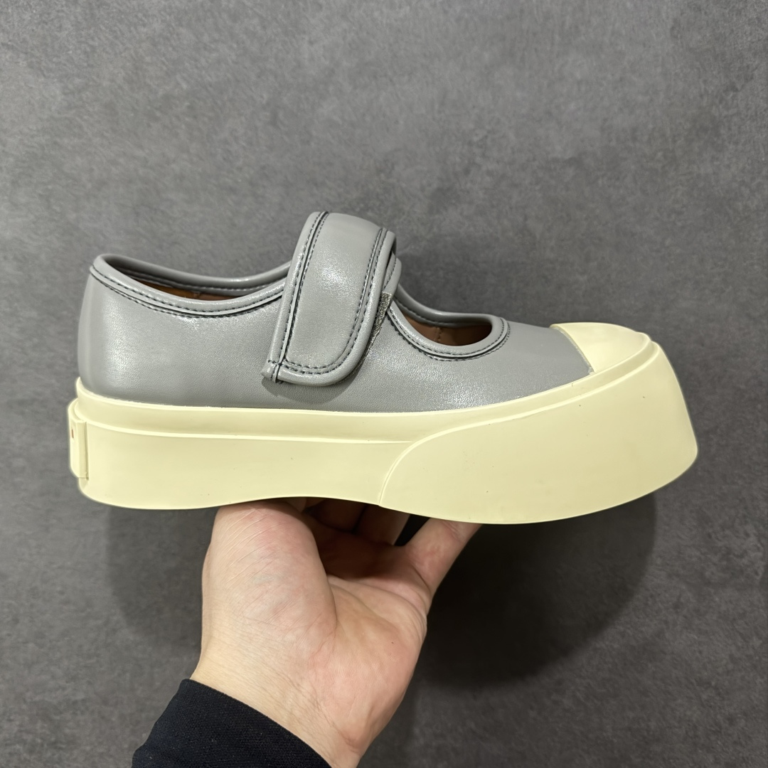 【纯原】Marni Pablo Leather Mary Jane Sneaker 意大利奢侈品品牌-玛