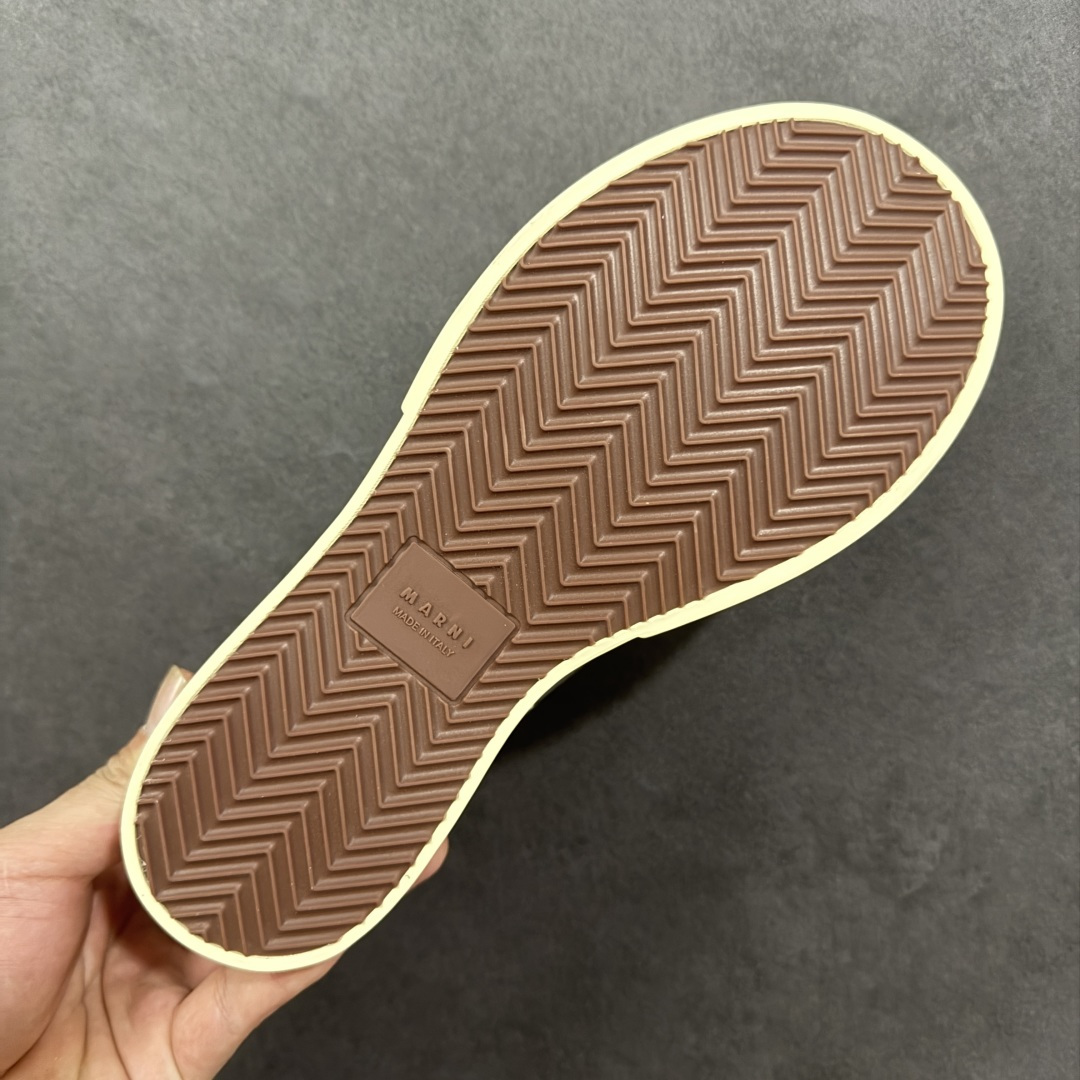 【纯原】Marni Pablo Leather Mary Jane Sneaker 意大利奢侈品品牌-玛