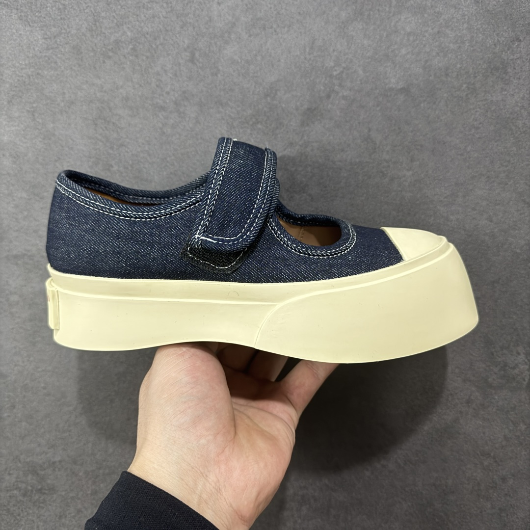 【纯原】Marni Pablo Leather Mary Jane Sneaker 意大利奢侈品品牌-玛