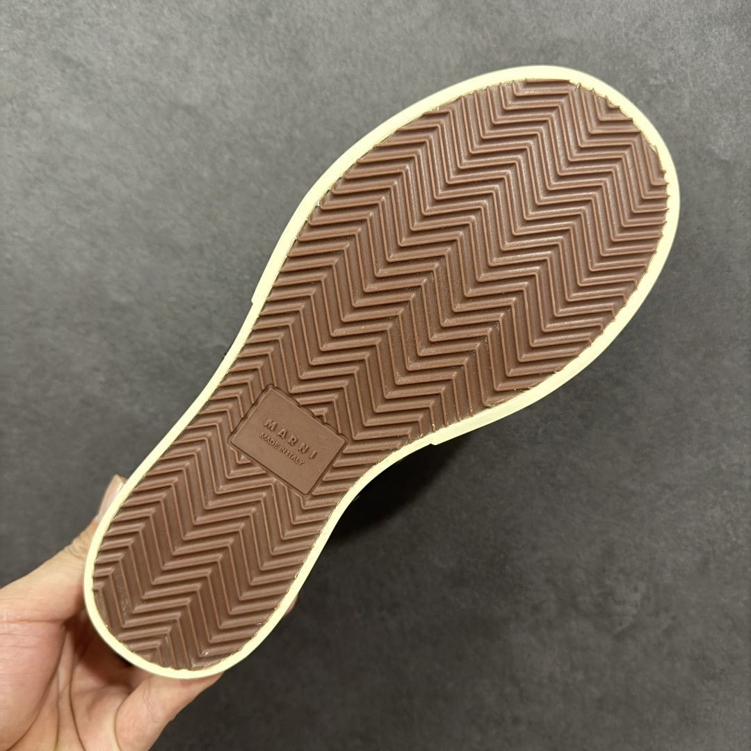 【纯原】Marni Pablo Leather Mary Jane Sneaker 意大利奢侈品品牌-玛