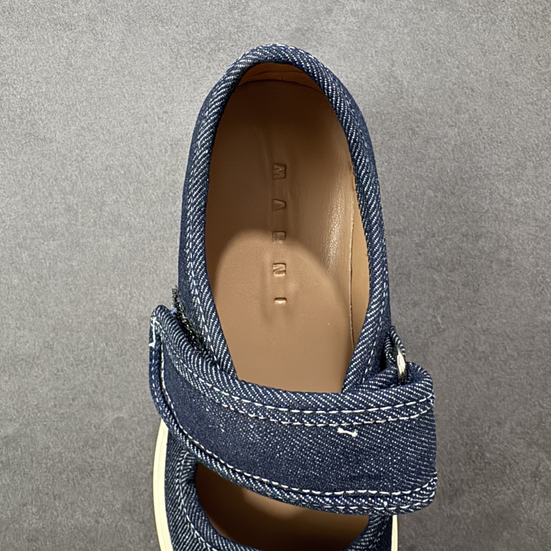 【纯原】Marni Pablo Leather Mary Jane Sneaker 意大利奢侈品品牌-玛