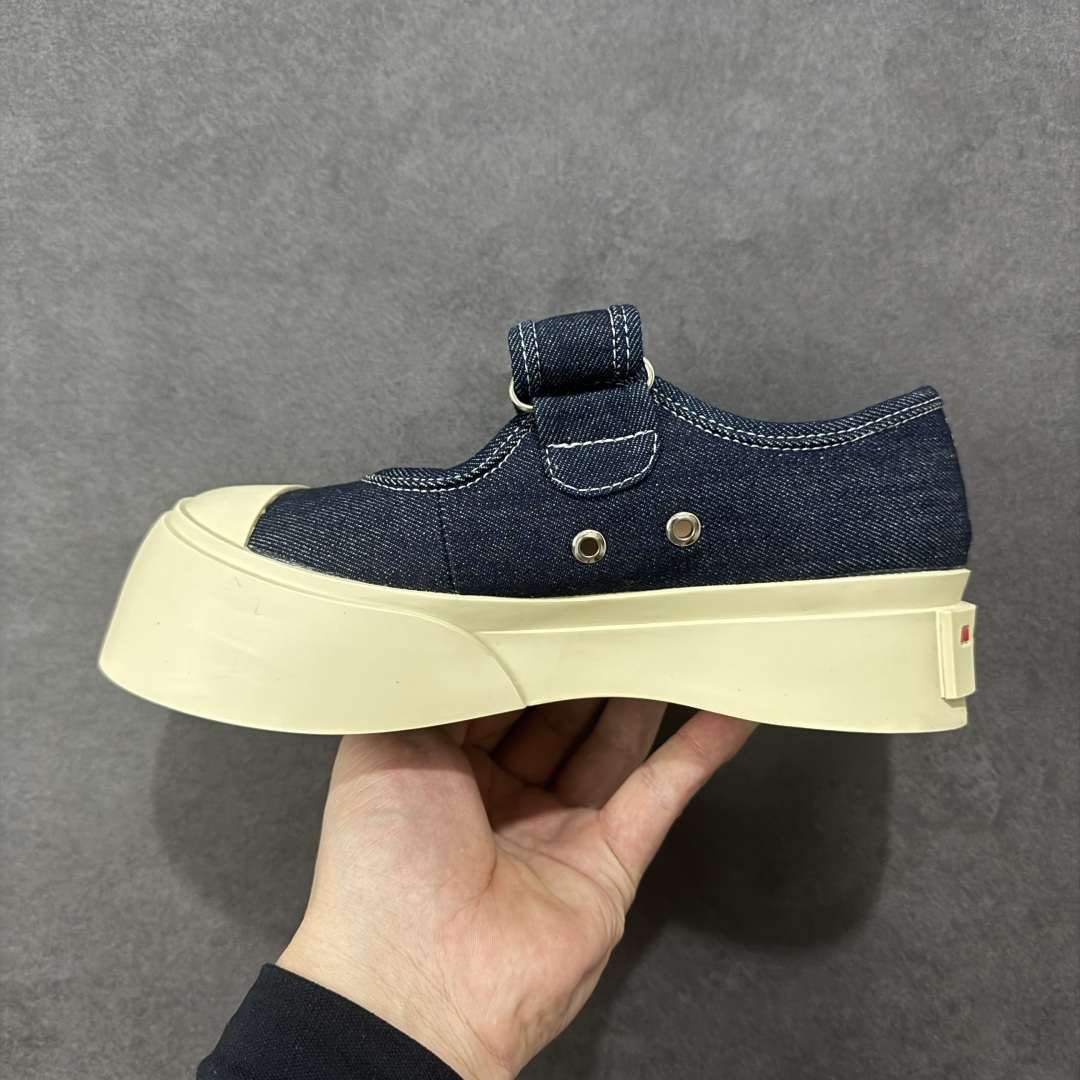 【纯原】Marni Pablo Leather Mary Jane Sneaker 意大利奢侈品品牌-玛