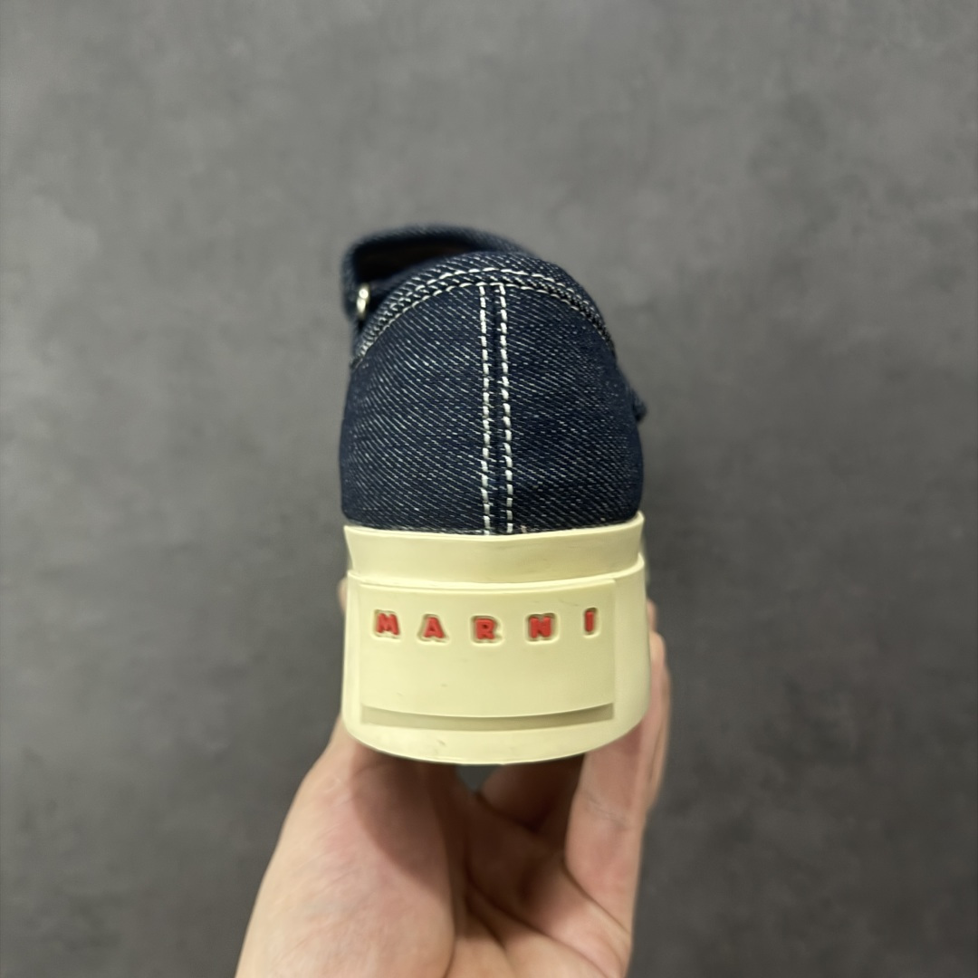 【纯原】Marni Pablo Leather Mary Jane Sneaker 意大利奢侈品品牌-玛