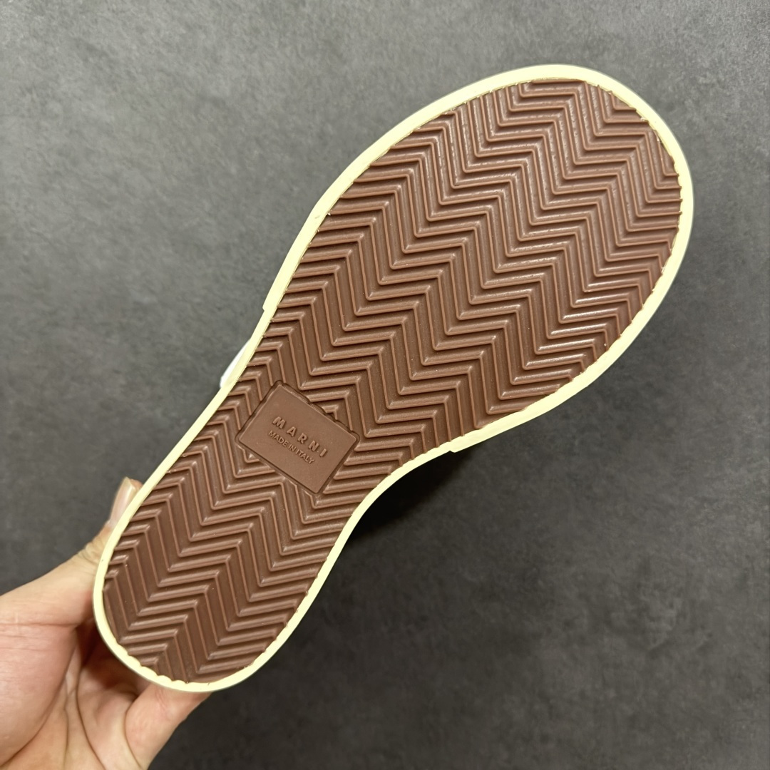 【纯原】Marni Pablo Leather Mary Jane Sneaker 意大利奢侈品品牌-玛