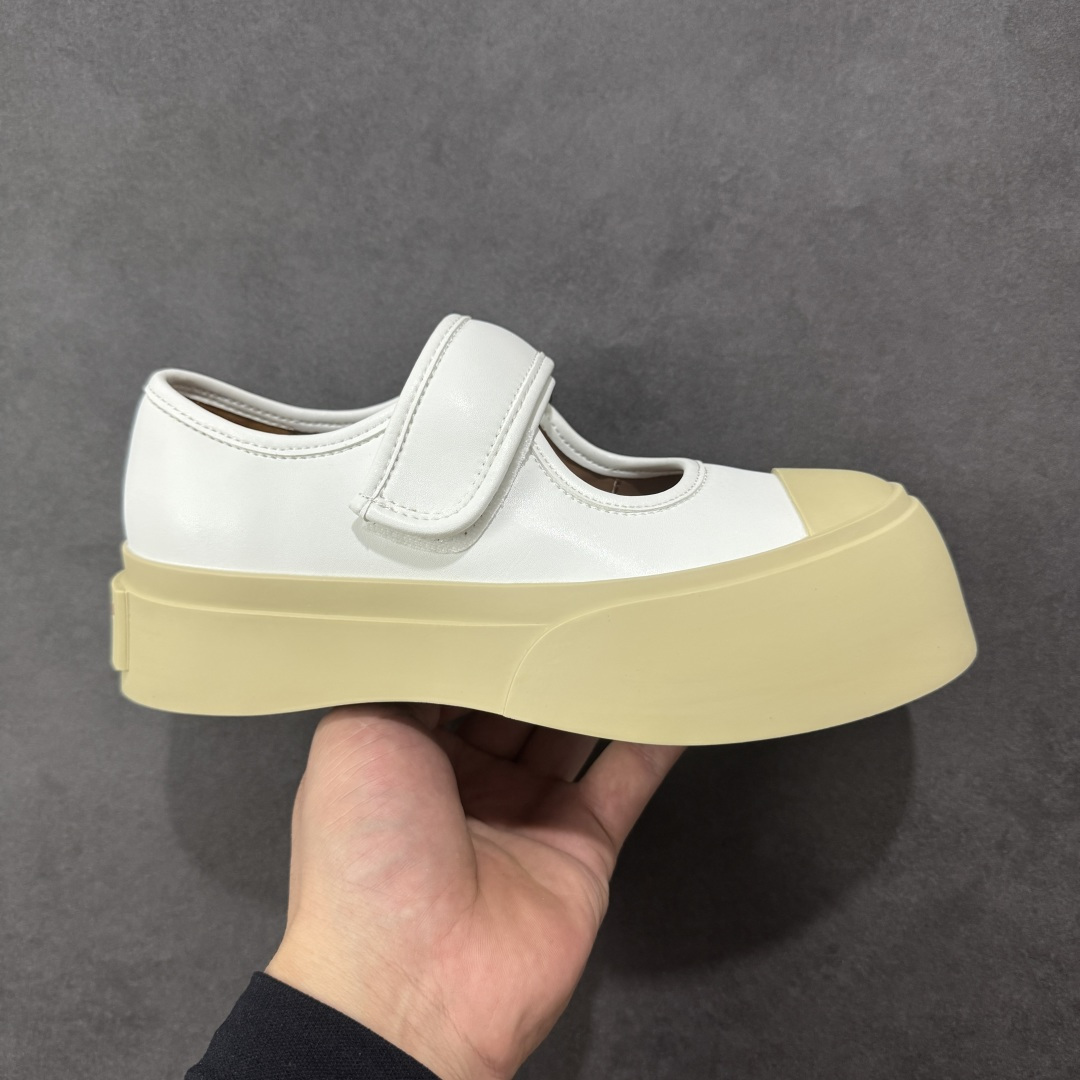 【纯原】Marni Pablo Leather Mary Jane Sneaker 意大利奢侈品品牌-玛